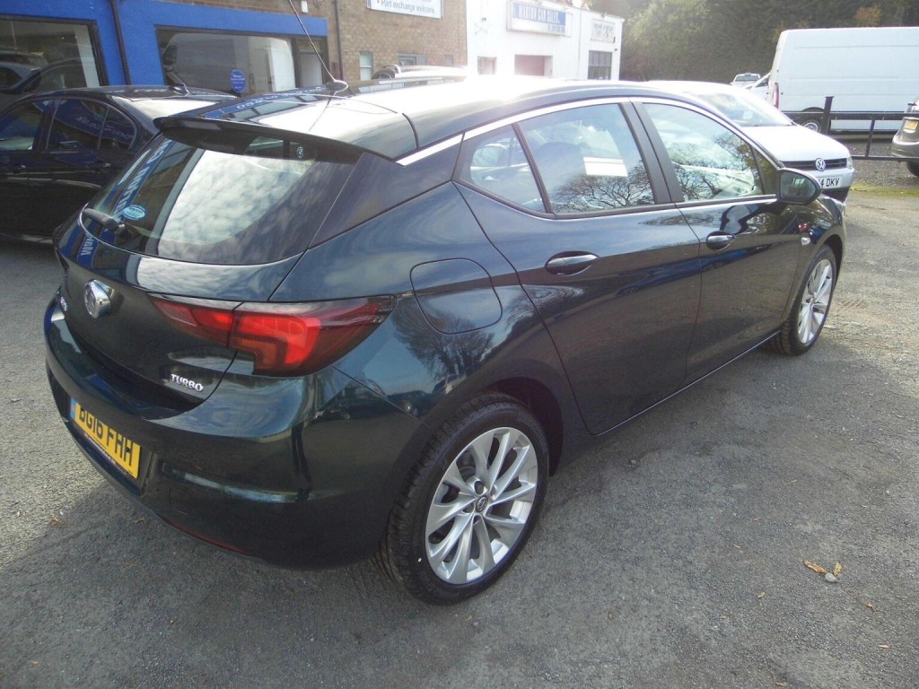 VAUXHALL ASTRA 1.4i Turbo Design Euro 6 5dr 2016