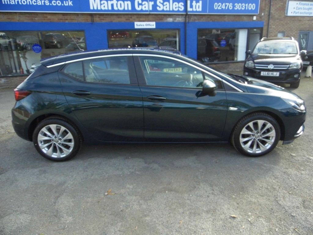 VAUXHALL ASTRA 1.4i Turbo Design Euro 6 5dr 2016
