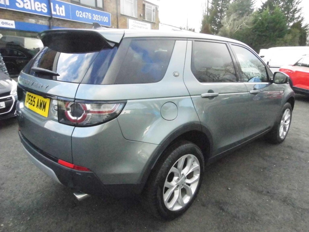 LAND ROVER DISCOVERY SPORT 2.0 TD4 HSE Auto 4WD Euro 6 (s/s) 5dr 2015