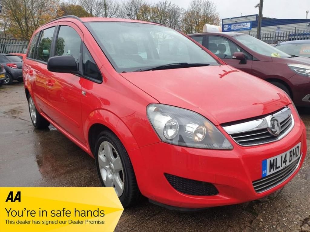 VAUXHALL ZAFIRA EXCLUSIV 2014
