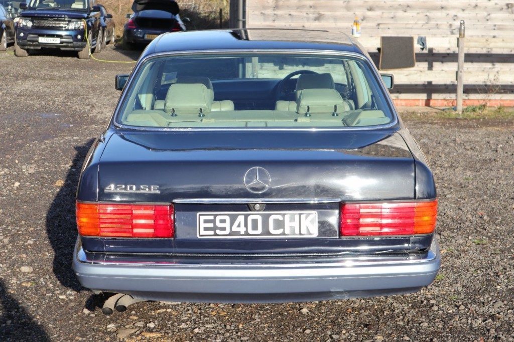 MERCEDES-BENZ S CLASS 420 SE 1987