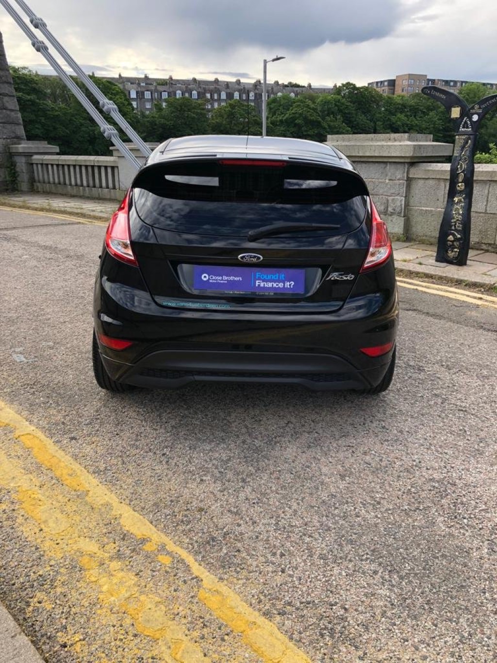 SOLD Used FORD FIESTA VAN 2016 Black in Aberdeen, Scotland