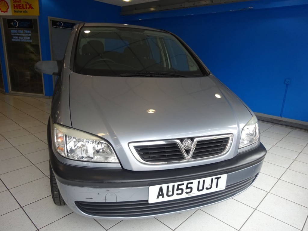 View VAUXHALL ZAFIRA 1.6 Life