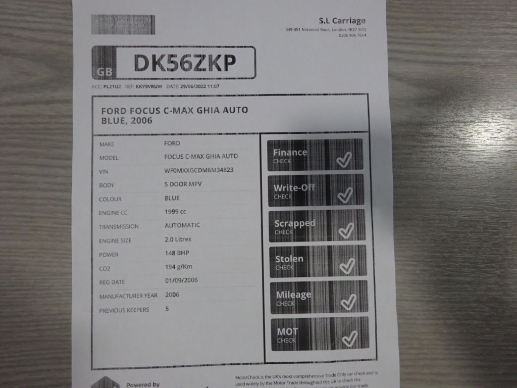 FORD FOCUS C-MAX